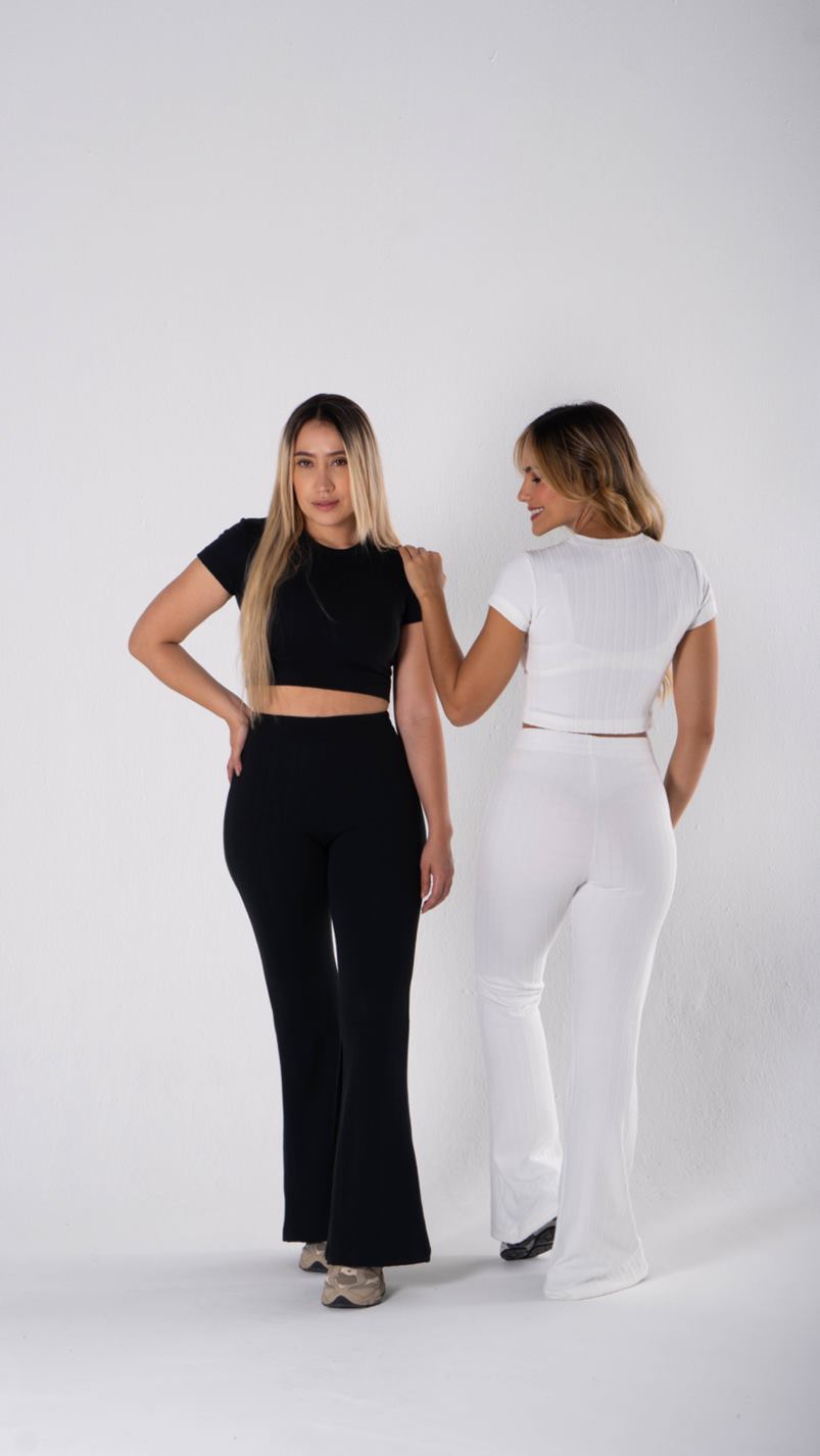 Conjunto Kendall negro y blanco